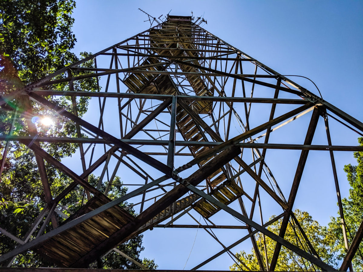 Fire Tower - Monte Sano - Huntsville Adventurer